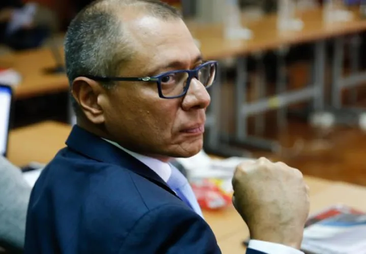Vicepresidente sin funciones de Ecuador, Jorge Glas. /Foto EFE