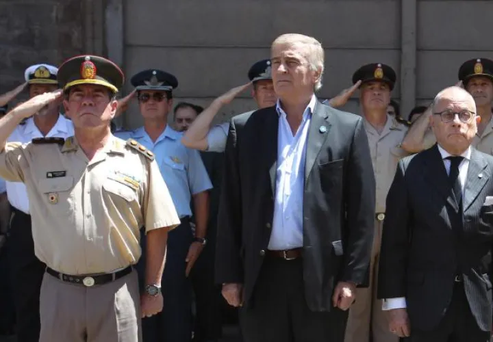 Ministro de Defensa Óscar Aguad. /Foto EFE