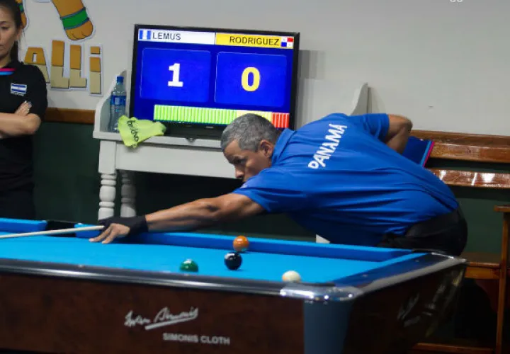 Joel Billar se apoderó del oro en billar. Foto: Pandeportes