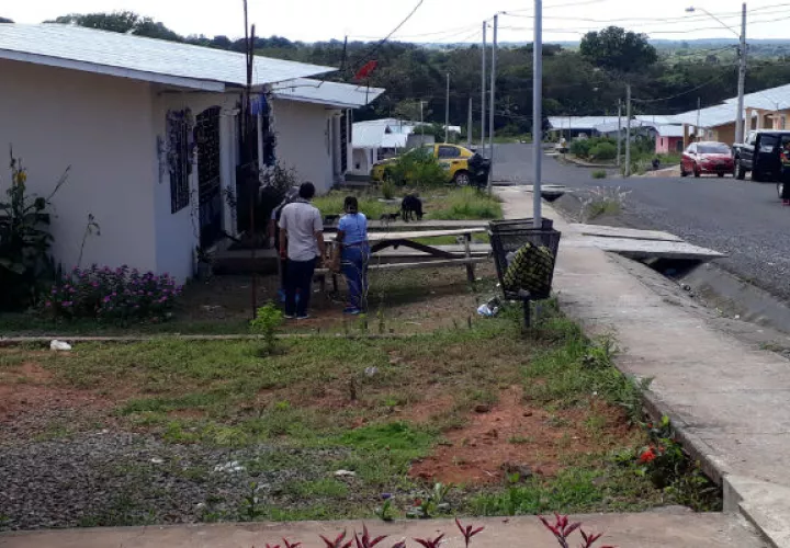 Homicidio en Chiriquí. Foto: José Vásquez.  