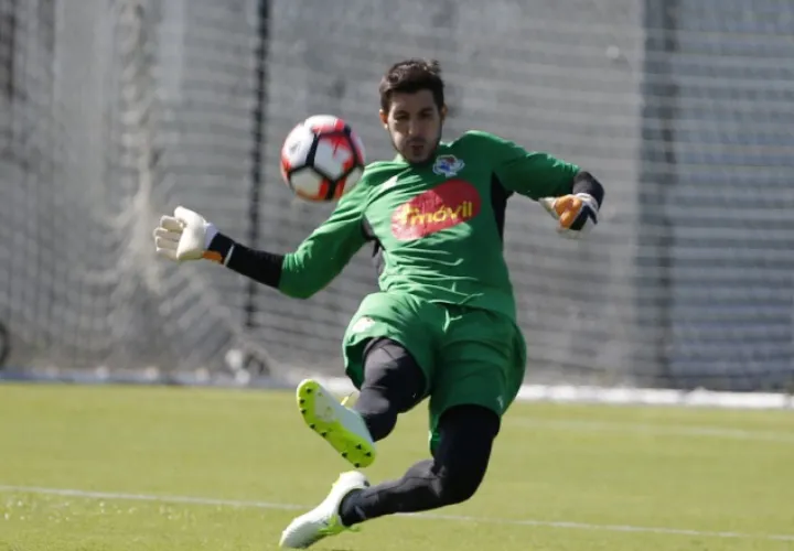 Jaime Penedo es el portero de la Selección Mayor de Fútbol de Panamá desde las eliminatorias para el Mundial Alemania 2006. /Foto Anayansi Gamez