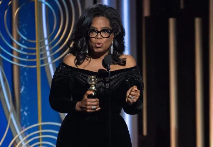 Oprah Winfrey recibió aplausos por su conmovedor discurso. /Foto EFE
