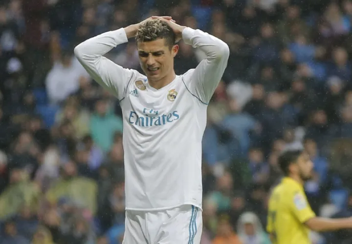 Ni Cristiano pudo evitar que el Madrid perdiera. AP