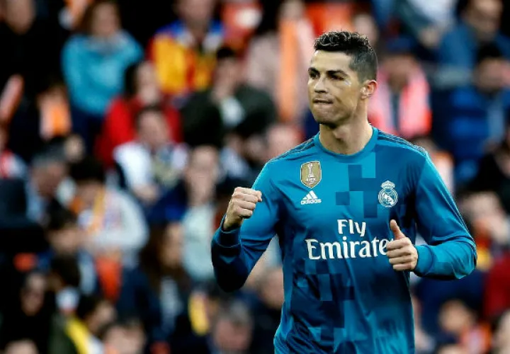 Ronaldo lleva ocho tantos en liga. Foto EFE