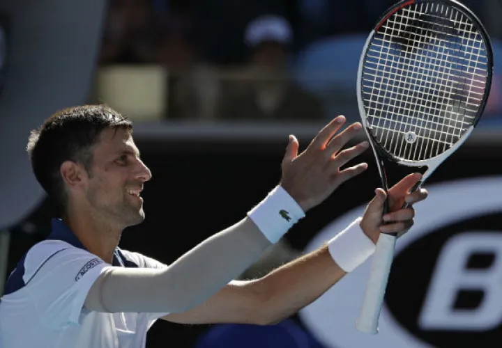 El serbio Novak Djokovic. Foto:AP