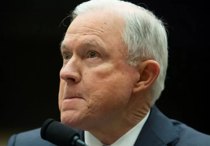 Fiscal general de Estados Unidos, Jeff Sessions. FOTO/AP