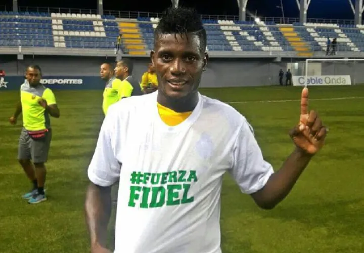 Fajardo envía su mensaje de apoyo a Fidel Caesar. /Foto @CAIPanama