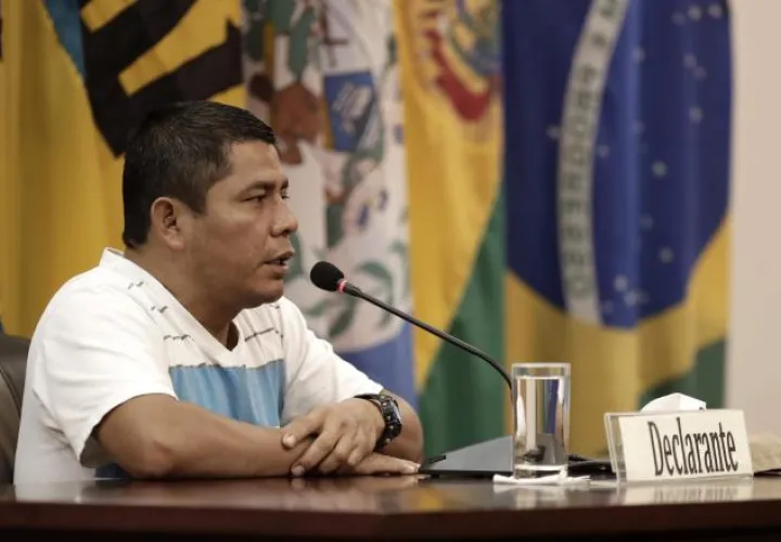 Testigo de masacre indígena. EFE.
