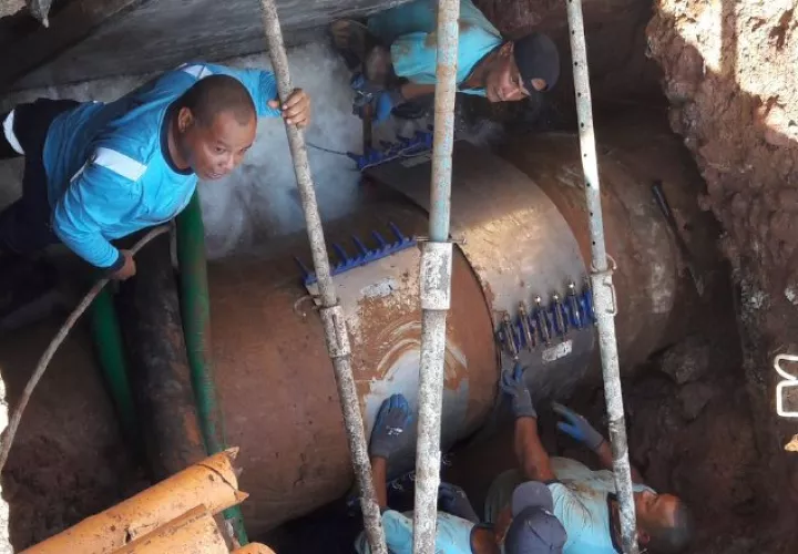 La falta de agua afectó a una gran cantidad de comercios y empresas. /Foto Archivo