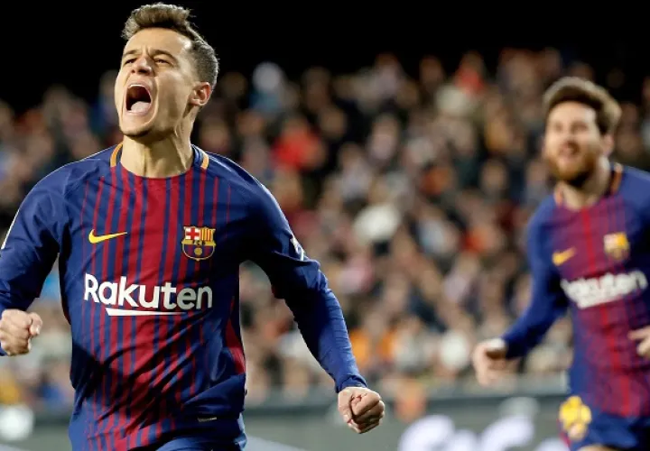 Fue el cuarto partido de Coutinho como azulgrana.