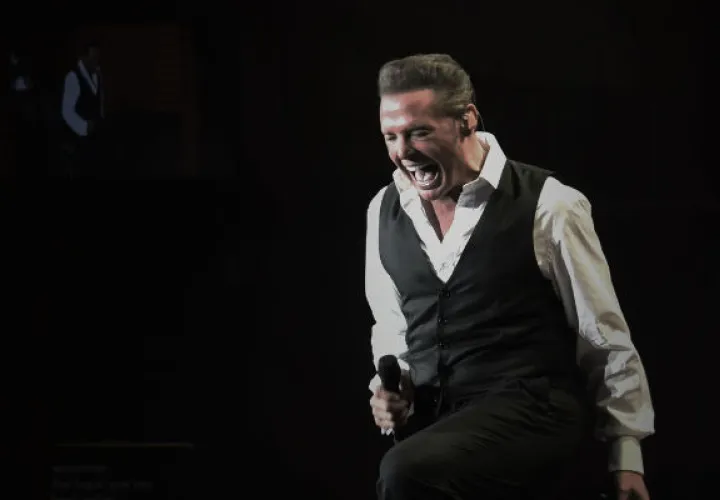 Luis Miguel se mostró muy efusivo  Foto: Instagram 