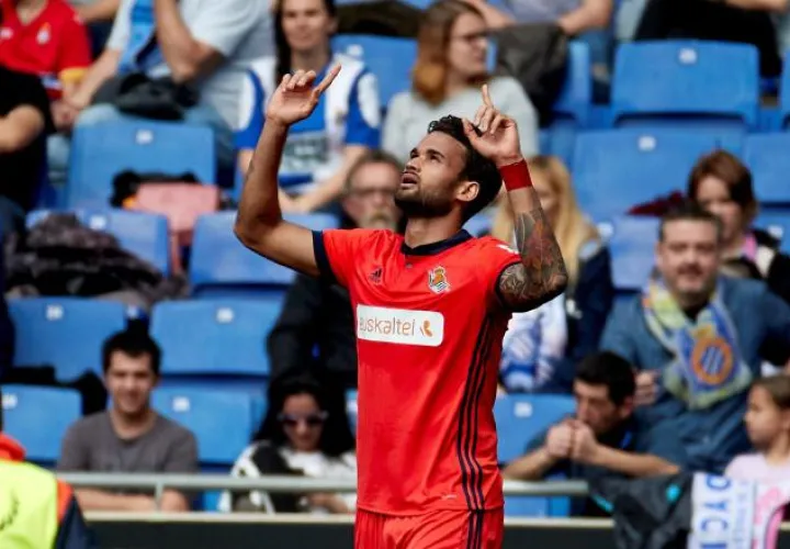 Willian José suma 31 goles desde que llegó  a la Real Sociedad en la temporada 2016-2017, procedente de Las Palmas. /Foto EFE