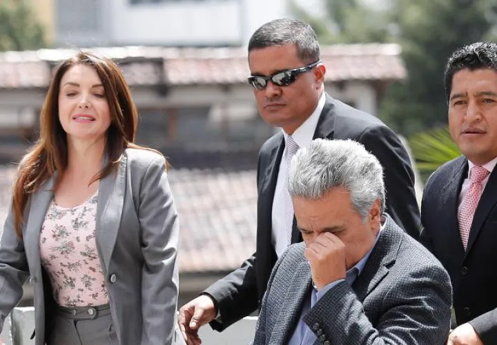 El presidente de Ecuador Lenín Moreno, dijo que está preocupado por la situación de los periodistas. EFE