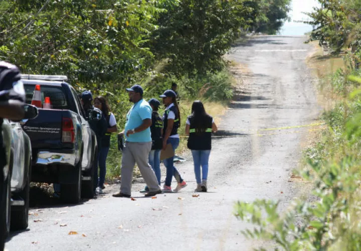 Dos hombres fueron asesinados. Foto: Eric A. Montenegro.