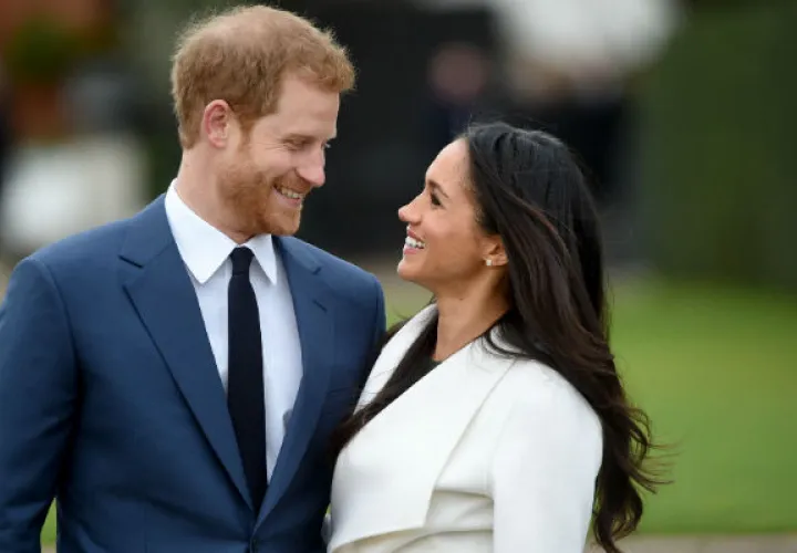 Meghan y Harry. Foto: Archivo