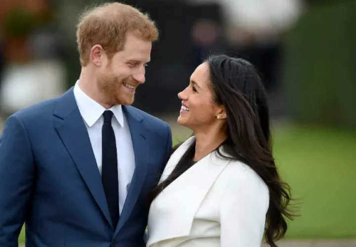 Meghan Markle y Harry.