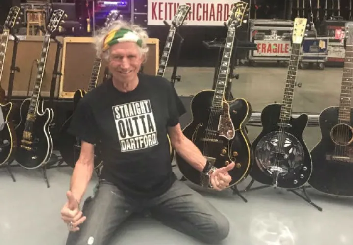 Keith Richards. Foto: Tomada de Instagram 