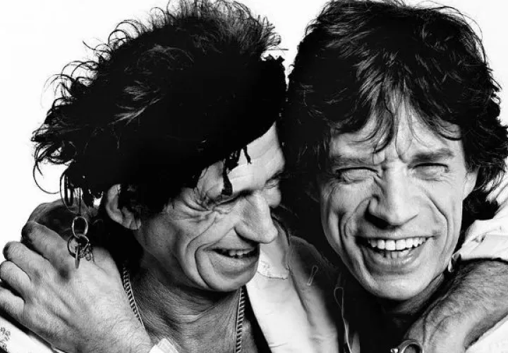 Mick Jagger y Keith Richards. Foto: Tomada de Instagram. 
