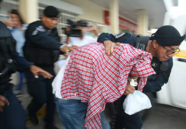 El sujeto es ecuatoriano. Foto: Eric A. Montenegro. 