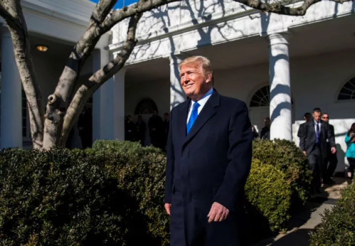 El presidente Donald Trump, ha tenido discrepancias con el FBI.