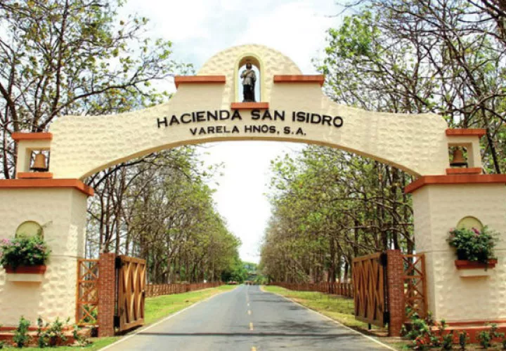 Hacienda San Isidro, sede de Varela Hermanos en Pesé, Chitré. / Archivo.