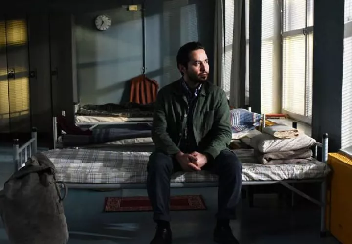 Una escena de la película "Al otro lado de la esperanza" (Alemania, Finlandia), producción de 2017. Fotos: IFF