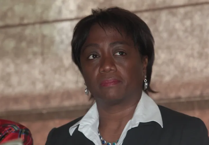 Lucy Molinar, ministra de Educación en el periodo pasado. Archivo.