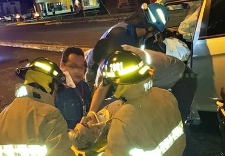 Los heridos a las pocas horas salieron el hospital de David.