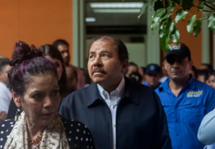 Daniel Ortega responde a las presiones. Foto: Archivo.