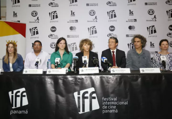 Conferencia de prensa en el Auditorio Gladys Vidal. Foto: Josué Arosemena.