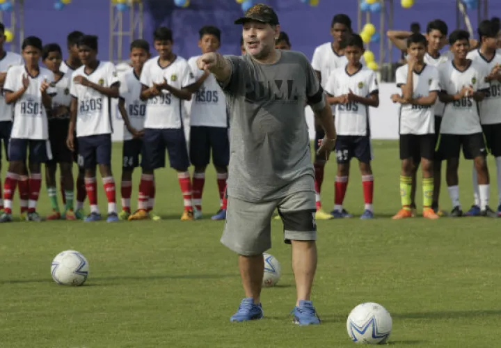 Maradona. Foto:AP