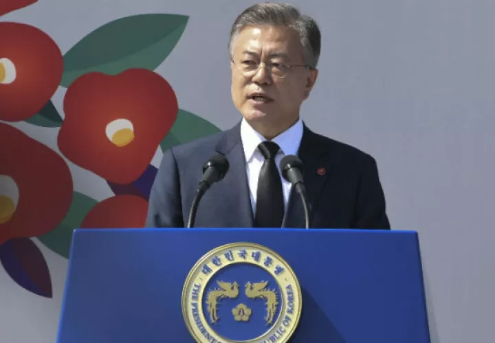 Presidente surcoreano, Moon Jae-in. FOTO/EFE