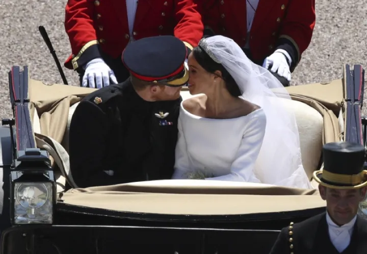Los duques de Sussex. /Foto AP