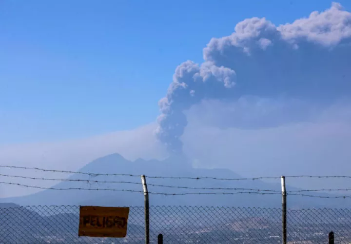 Volcán, actividad, Guatemala