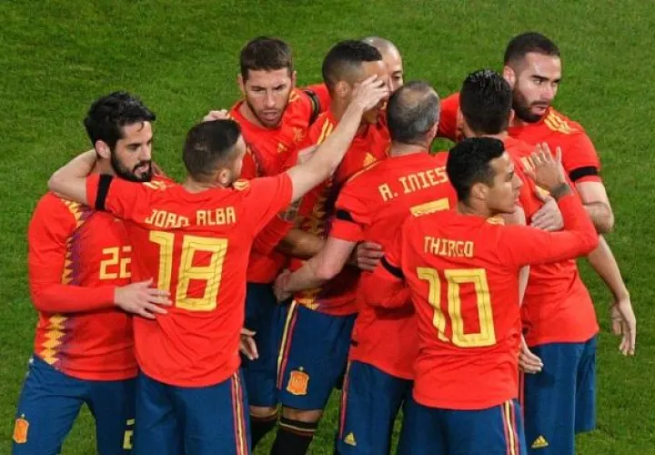 La selección española de fútbol busca alzarse con el titulo en Rusia.