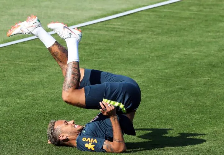 Neymar aún no se ha mostrado al 100% en Rusia. /Foto EFE