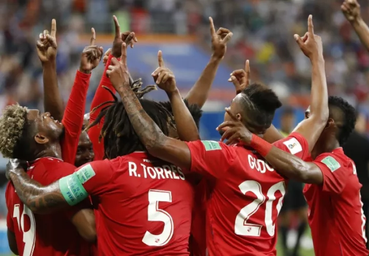 Panamá tuvo ventaja parcial durante el partido. /Foto AP
