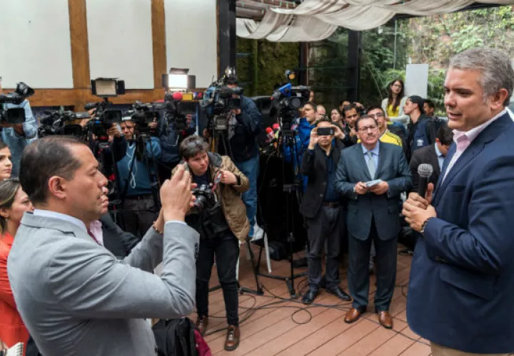 Presidente electo de Colombia, Iván Duque tomará posesión el 7 de agosto. FOTO/EFE