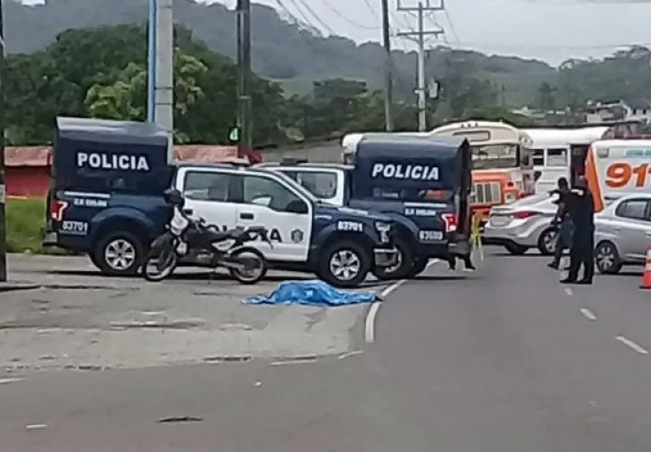 La víctima Luis Panezo, laboraba en un Puerto marítimo en el sector de Coco Solo. Foto/Diómedes Sánchez