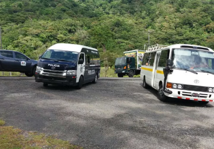 Serán trasladados a la ciudad de Panamá. Foto: José Vásquez. 