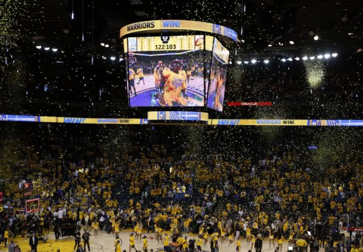 Los Warriors dominaron en su casa / EFE