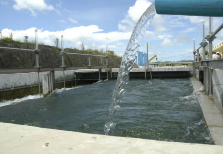 Si la turbiedad aumenta, disminuirá la producción de agua. / Foto: Panamá América