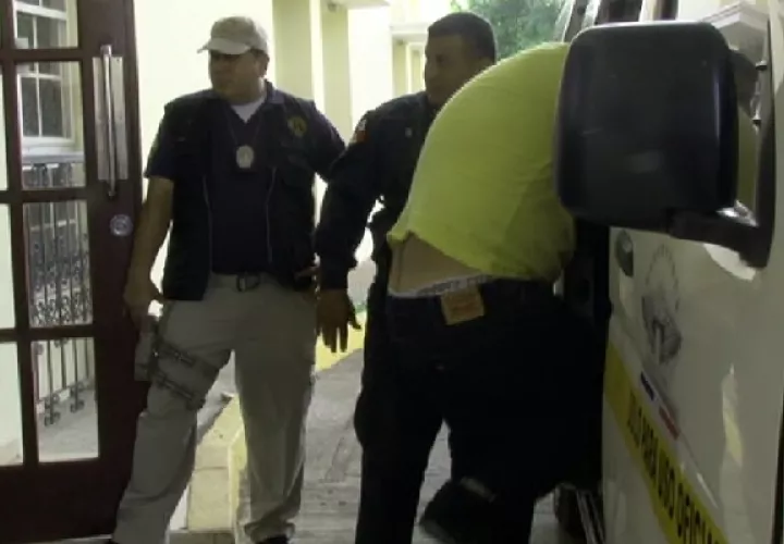 El ahora condenado, fue trasladado a la cárcel. Foto: Mayra Madrid. 
