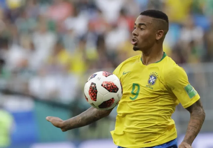 Gabriel Jesús está enfocado en conquistar el título. /Foto AP