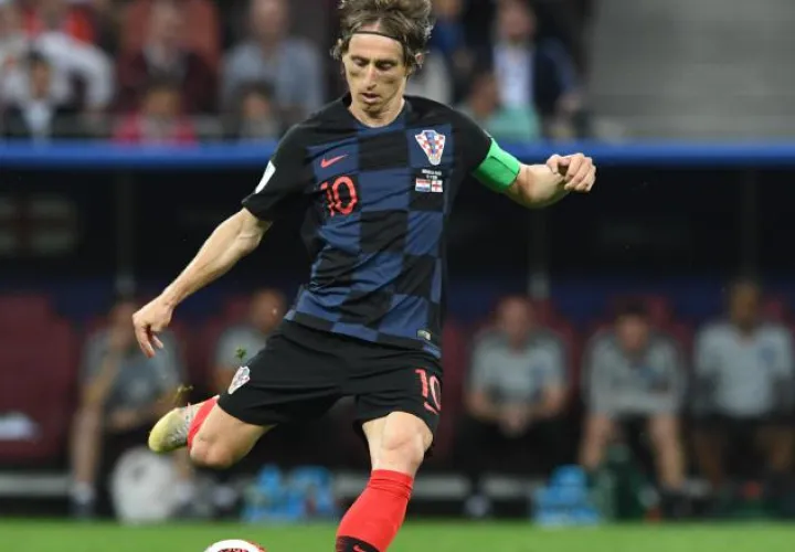 Luka Modric capitán de Croacia. /Foto AP