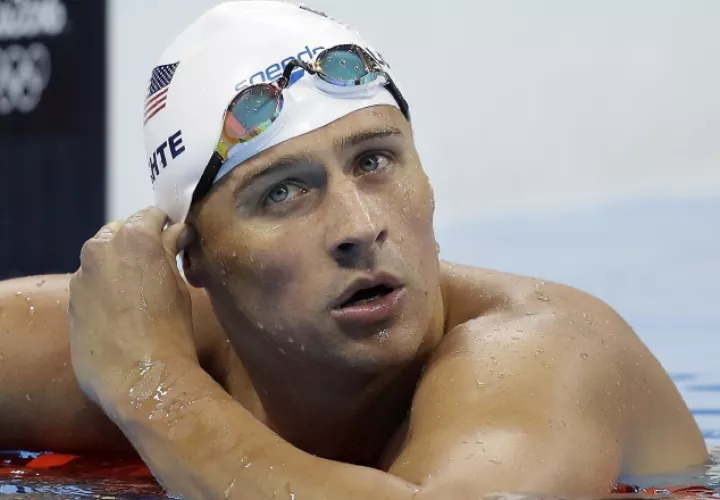 La sanción retrasa la preparación de Lochte. /Foto AP