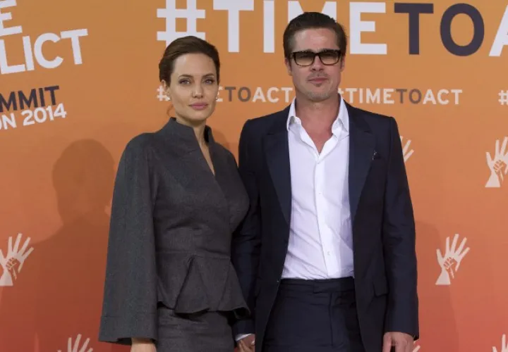 Angelina Jolie y Brad Pitt 