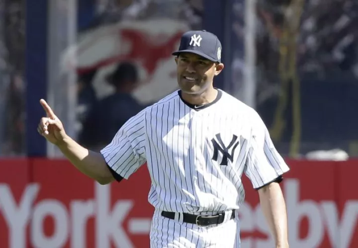 Mariano Rivera es el líder histórico en juegos salvados en las Grandes Ligas. /Foto AP