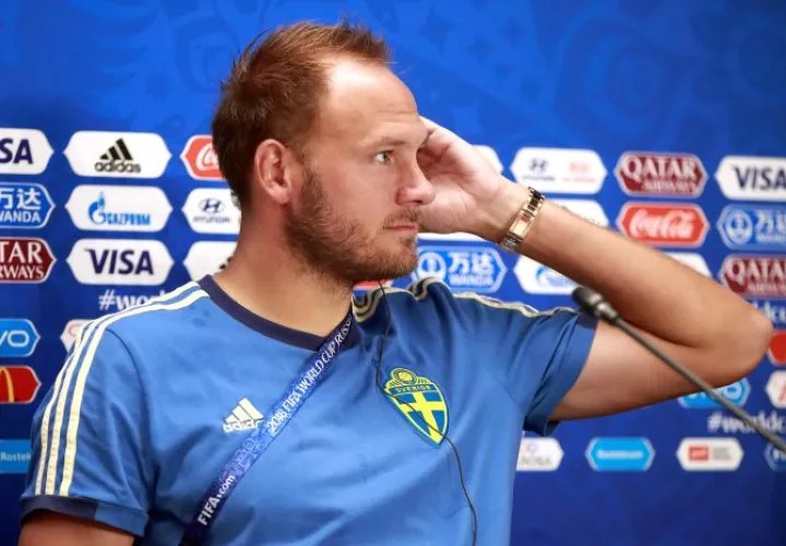 Andreas Granqvist ha sido goleador de Suecia en el mundial. Foto EFE