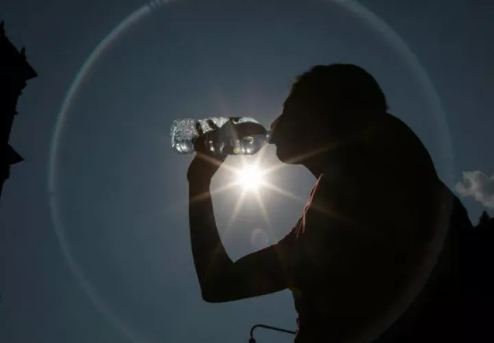 A las temperaturas se añade elevados índices de humedad, creando una combinación mortal. Foto: EFE 